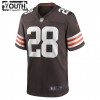 Kinder Cleveland Browns Trikot Jeremiah Owusu-Koramoah 28 Nike Braun 2021 NFL Draft